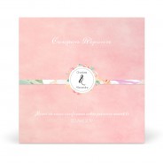 Coupon-Réponse de Mariage Thème Rose