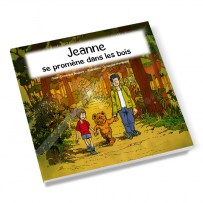 Livre enfant personnalisable fille «Promenade dans les bois»